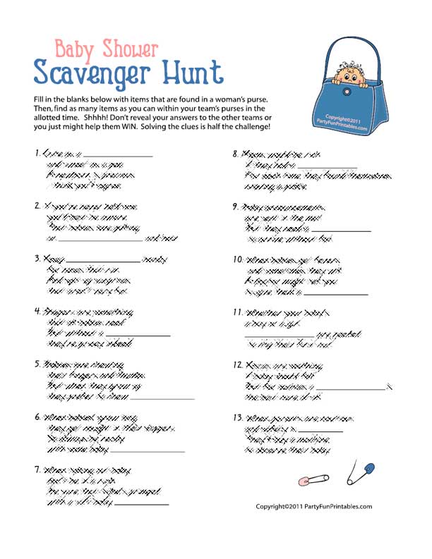 Editable Scavenger Hunt Template | Resource | Twinkl USA